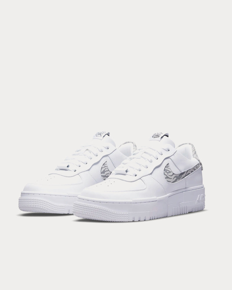 Nike Air Force 1 Pixel SE White / Particle Grey / Summit White Low Top Sneakers - 3
