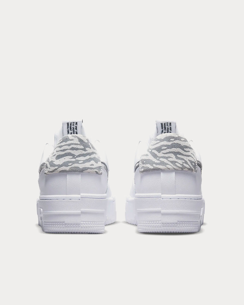 Nike Air Force 1 Pixel SE White / Particle Grey / Summit White Low Top Sneakers - 4