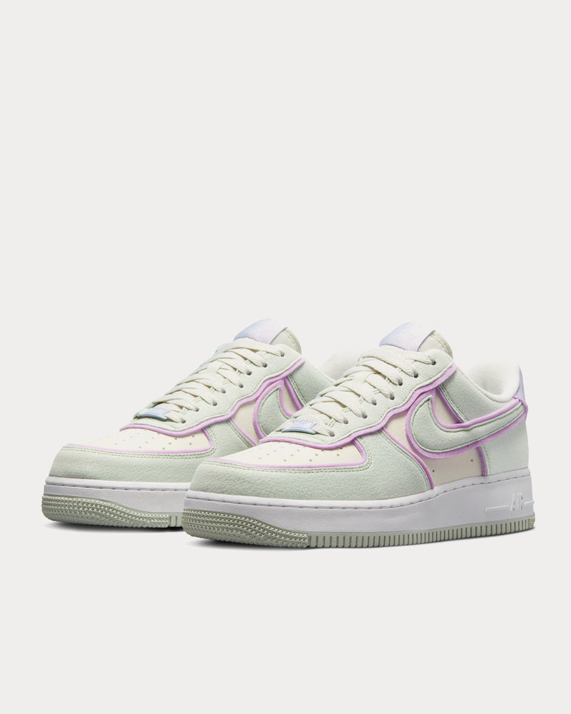 Nike Air Force 1 Sea Glass / Sea Foam / Pure Violet Low Top Sneakers - 3