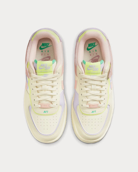 Nike Air Force 1 Shadow Cashmere / Pure Violet / Pink Oxford / Pale Coral Low Top Sneakers - 3