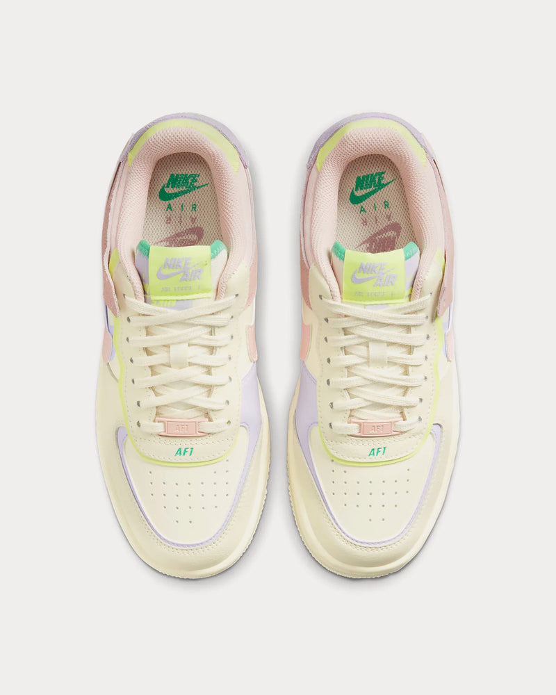 Nike Air Force 1 Shadow Cashmere / Pure Violet / Pink Oxford / Pale Coral Low Top Sneakers - 3