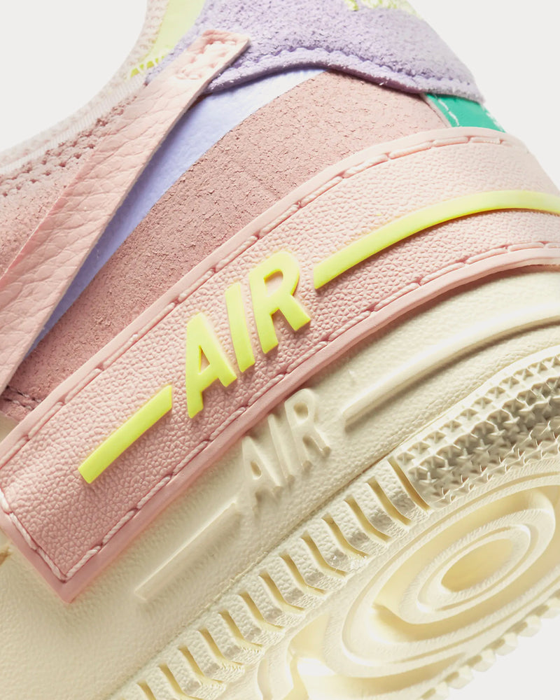 Nike Air Force 1 Shadow Cashmere / Pure Violet / Pink Oxford / Pale Coral Low Top Sneakers - 5