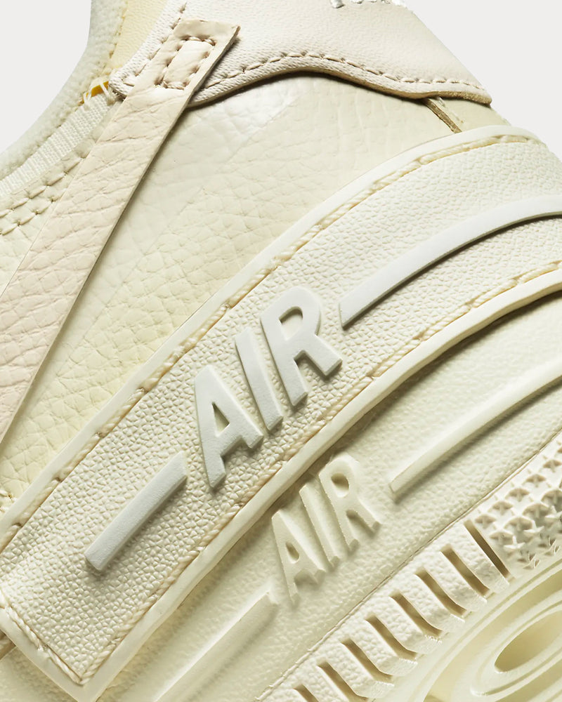 Nike AF-1 Shadow Coconut Milk / Sail / Coconut Milk / Desert Sand Low Top Sneakers - 5