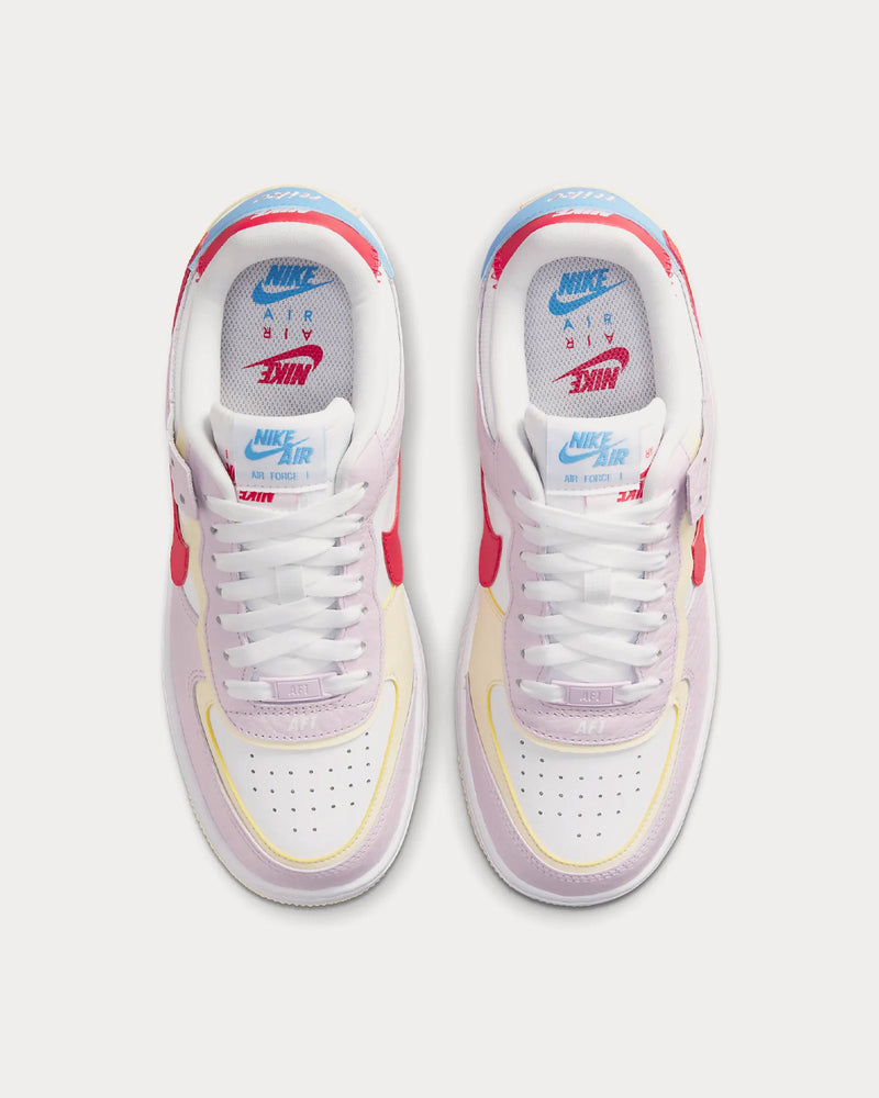Nike Air Force 1 Shadow Regal Pink / Coconut Milk / University Blue / Fusion Red Low Top Sneakers - 2