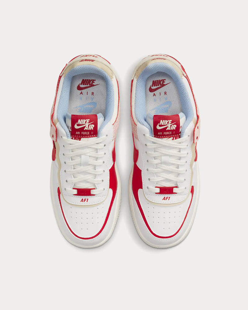Nike Air Force 1 Shadow Summit White / Gym Red / Aluminium / University Red Low Top Sneakers - 2