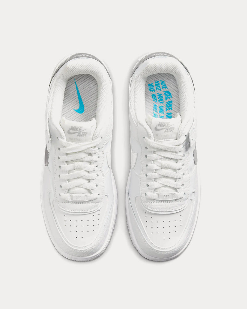 Nike Air Force 1 Shadow Summit White / Metallic Silver / White / Summit White Low Top Sneakers - 2