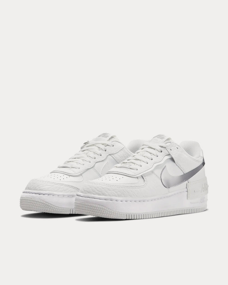 Nike Air Force 1 Shadow Summit White / Metallic Silver / White / Summit White Low Top Sneakers - 3