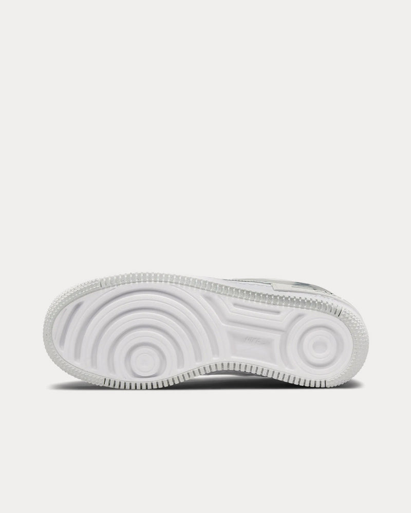 Nike Air Force 1 Shadow Summit White / Metallic Silver / White / Summit White Low Top Sneakers - 5
