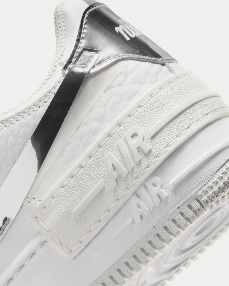Nike Air Force 1 Shadow Summit White / Metallic Silver / White / Summit White Low Top Sneakers - 6