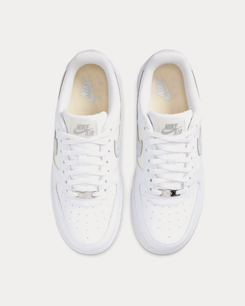 Nike Air Force 1 '07 White / Sail / Metallic Silver / Pure Platinum Low Top Sneakers - 2