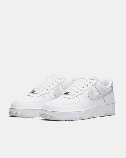 Nike Air Force 1 '07 White / Sail / Metallic Silver / Pure Platinum Low Top Sneakers - 3