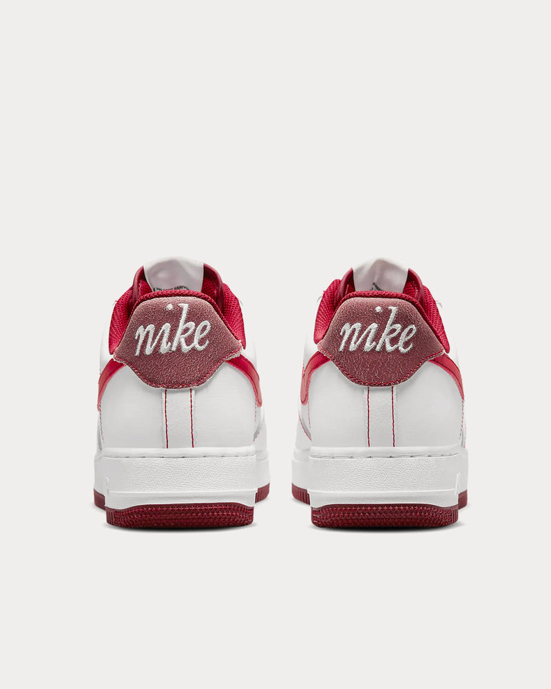 Nike Air Force 1 '07 White / Team Red / Sail / University Red Low Top Sneakers - 5