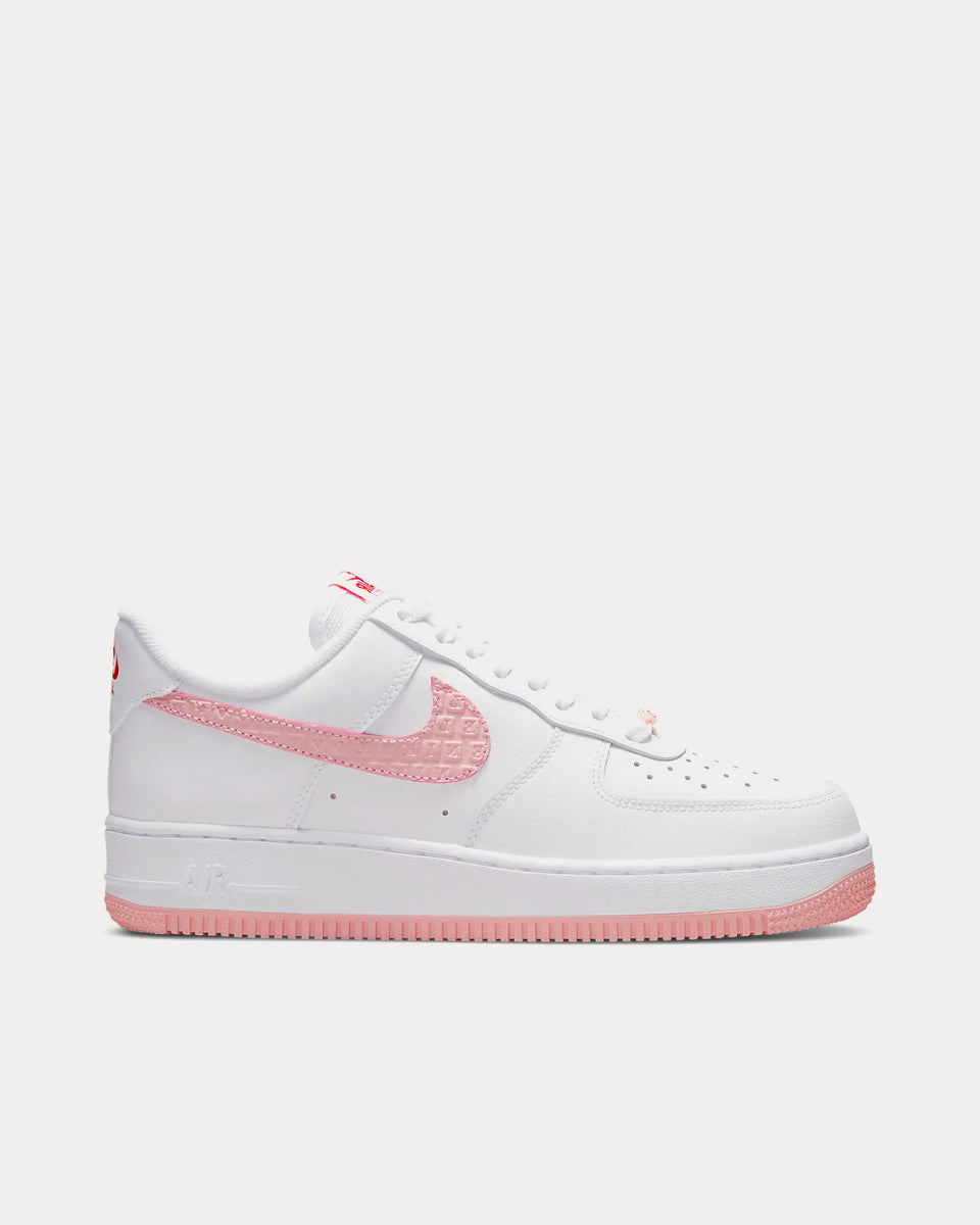 Nike Air Force 1 07 White University Red Sail Atmosphere Low Top Sne