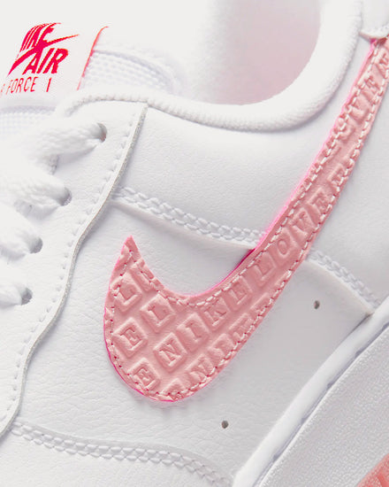 Nike Air Force 1 '07 White / University Red / Sail / Atmosphere Low Top Sneakers - 6