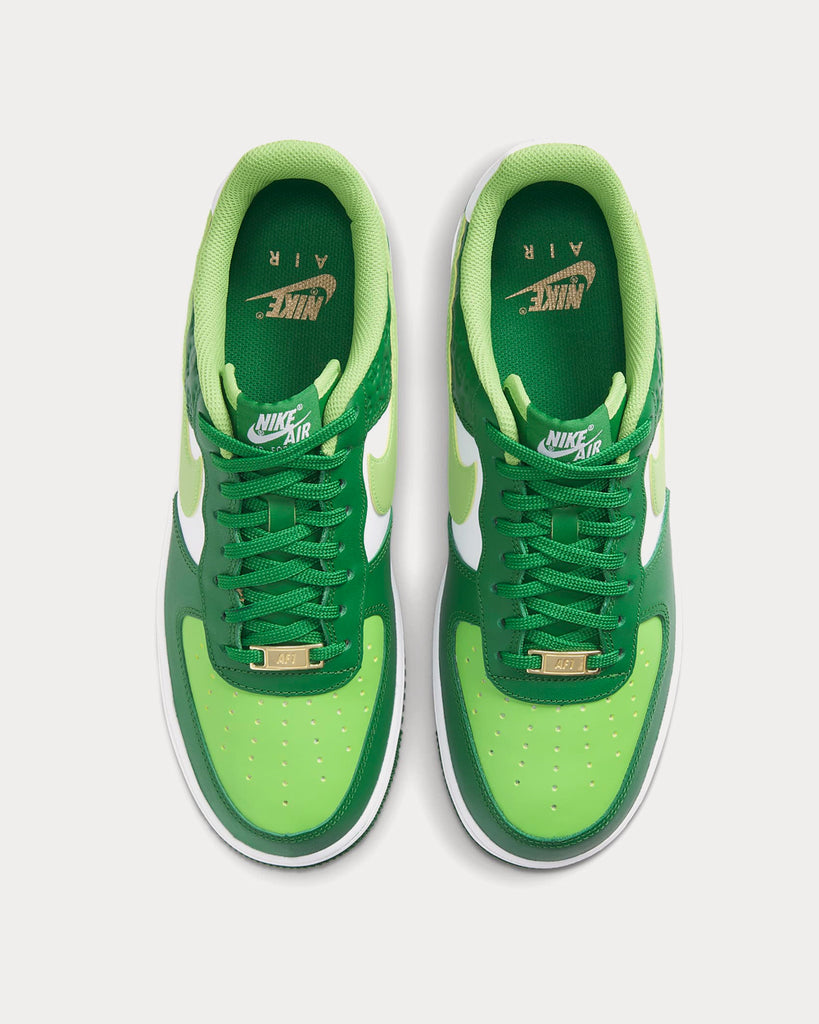 air force 1 green and white