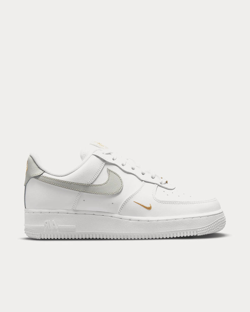 Nike Air Force 1 '07 Essential White / Light Silver Low Top Sneakers - 1