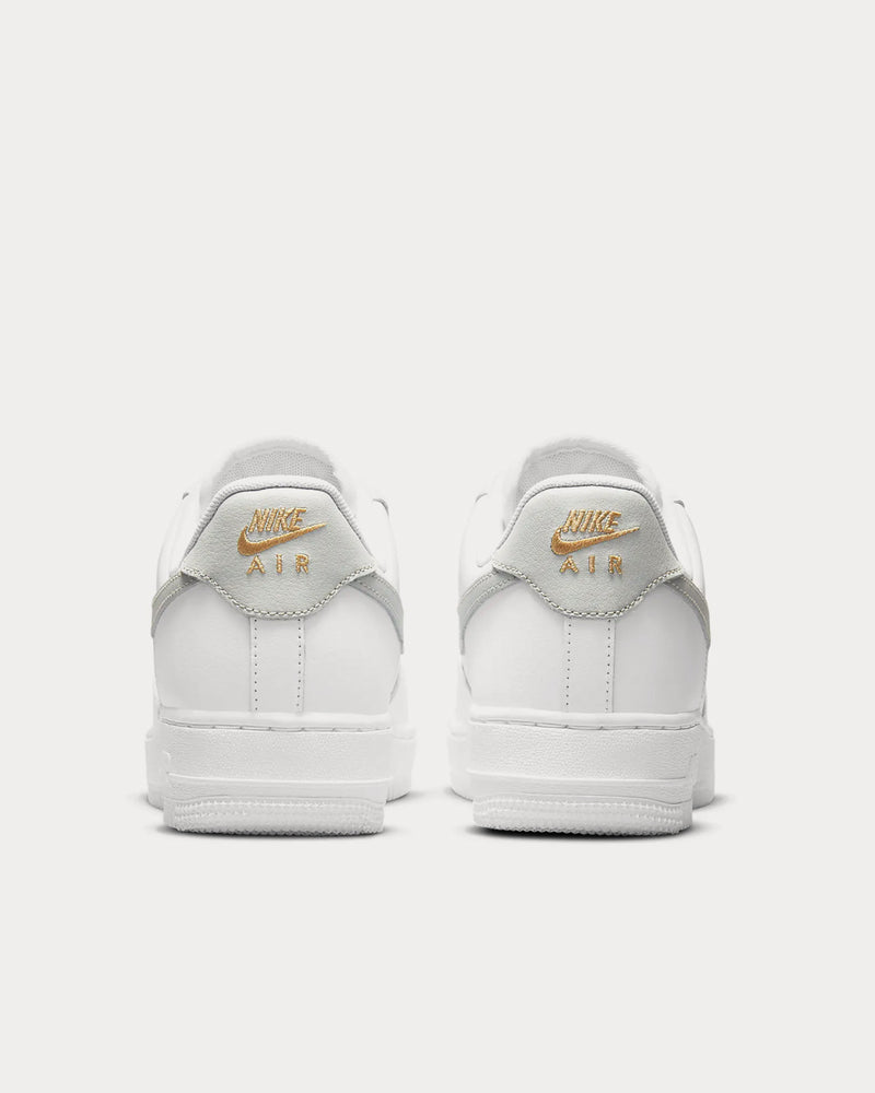 Nike Air Force 1 '07 Essential White / Light Silver Low Top Sneakers - 4