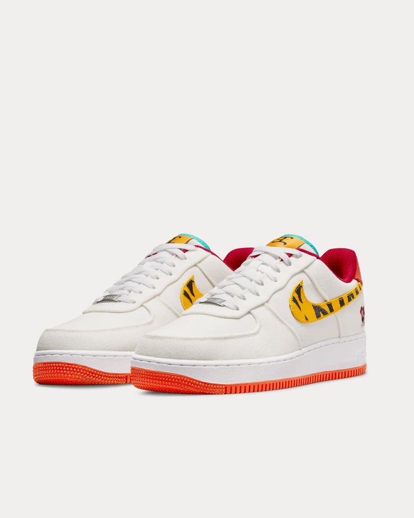 Nike air force 1 07 trainers white cheap university red