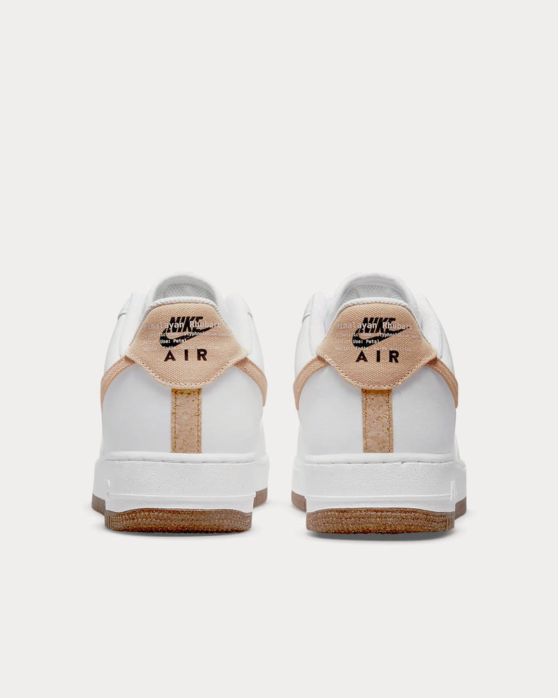Nike Air Force 1 '07 LV8 White / Black / Natural Low Top Sneakers - 4