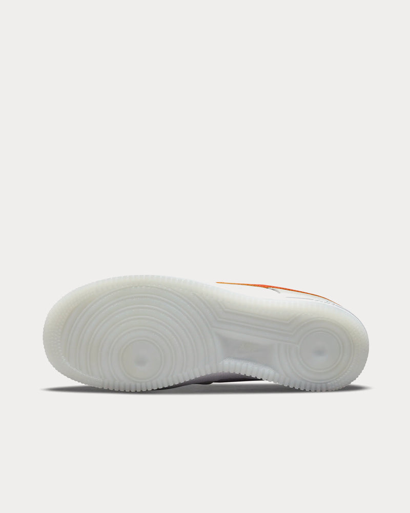 Nike Air Force 1 '07 SE White / Summit White / Sail / Orange Low Top Sneakers - 5
