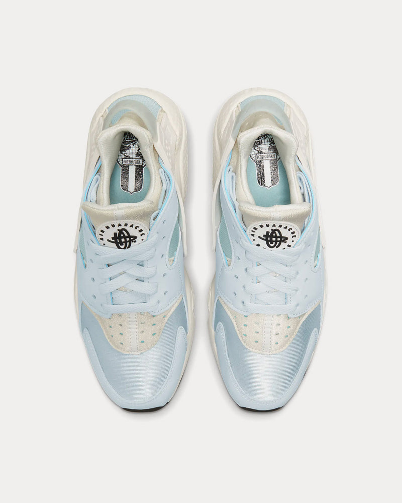 Nike Air Huarache Aura / Ocean Cube / Black / Summit White Low Top Sneakers - 2