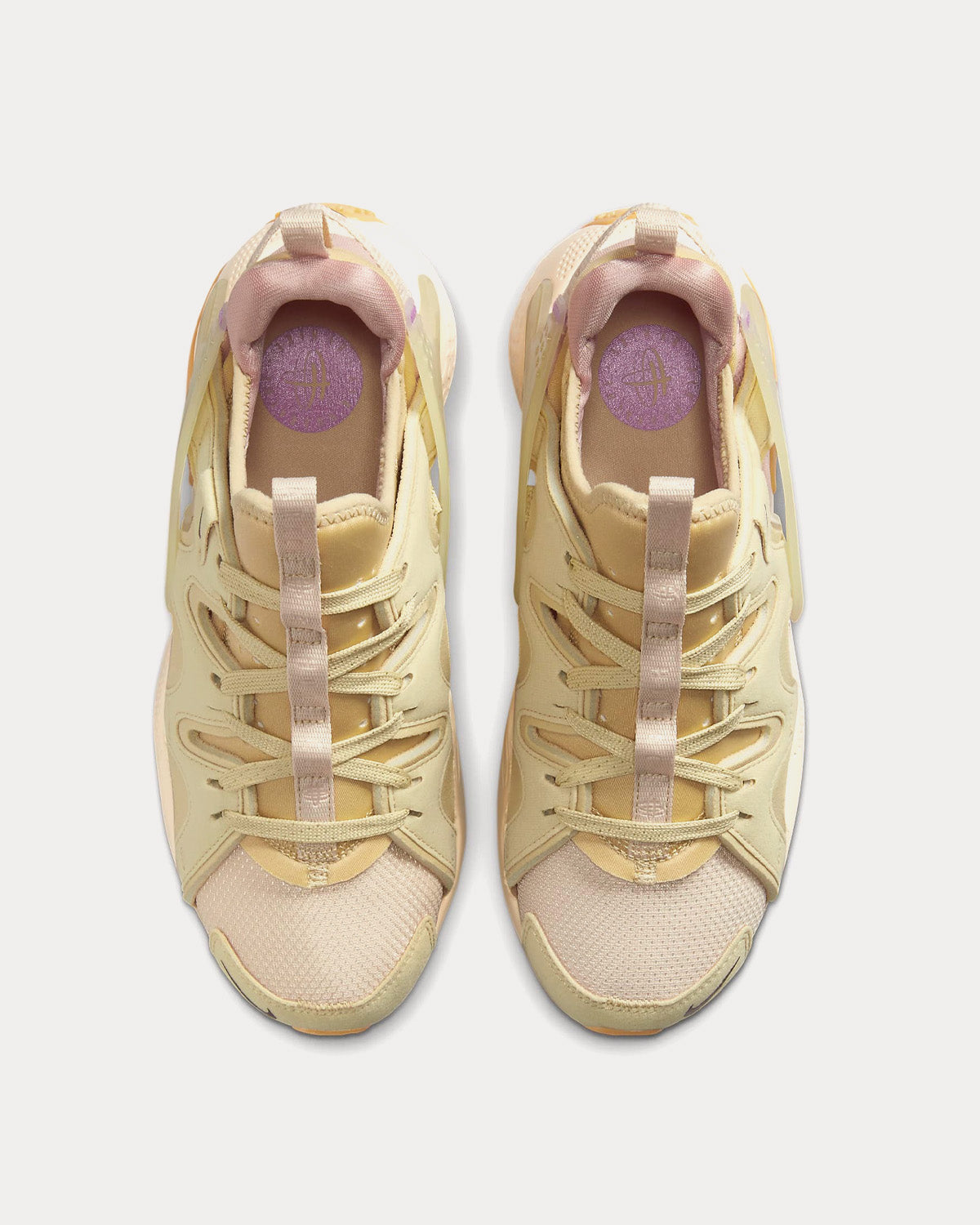 Pink and gold huaraches store