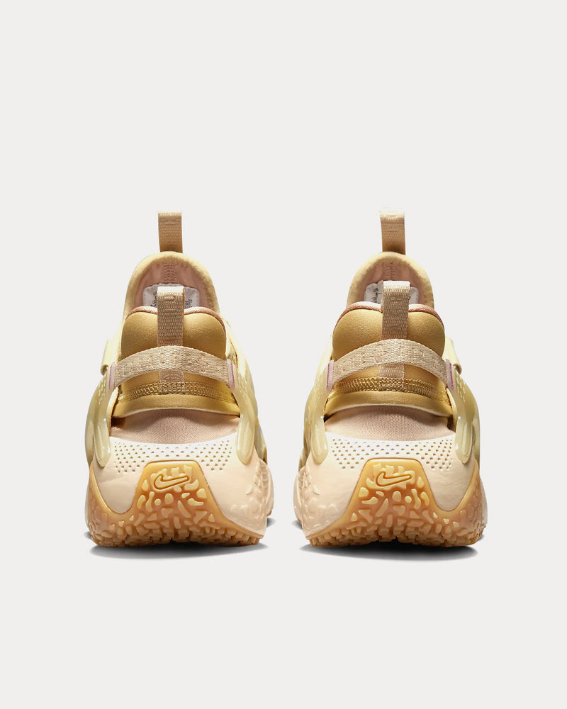 Nike Air Huarache Craft Sand Drift / Team Gold / Pink Oxford / Earth Low Top Sneakers - 4