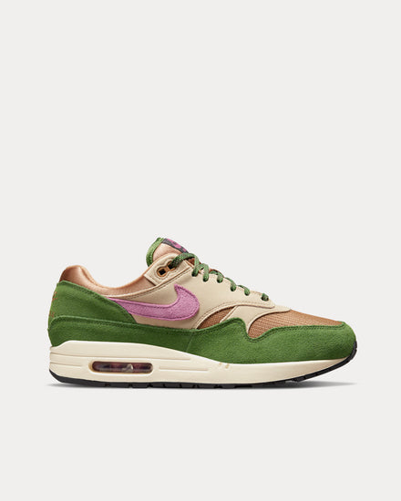 Nike Air Max 1 Treeline / Light Bordeaux / Driftwood Low Top Sneakers - 1