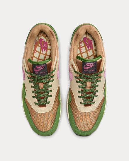 Nike Air Max 1 Treeline / Light Bordeaux / Driftwood Low Top Sneakers - 2