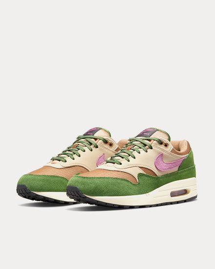Nike Air Max 1 Treeline / Light Bordeaux / Driftwood Low Top Sneakers - 3