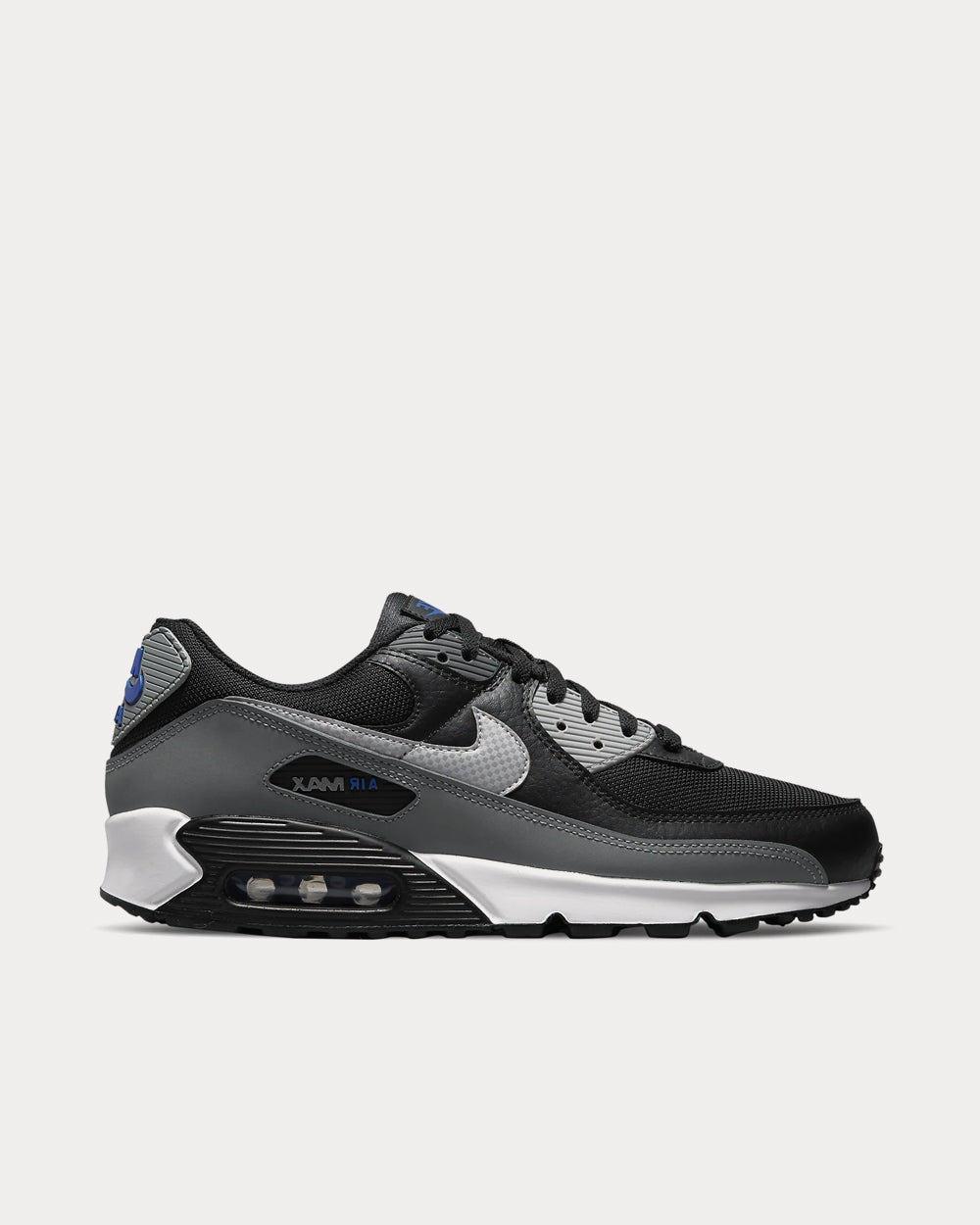 Nike Men's Air Max 90 Black / Iron Grey / Particle Grey