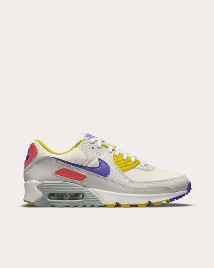 Nike Air Max 90 Summit White / Light Bone / Pistachio Frost / Lapis Low Top Sneakers - 1