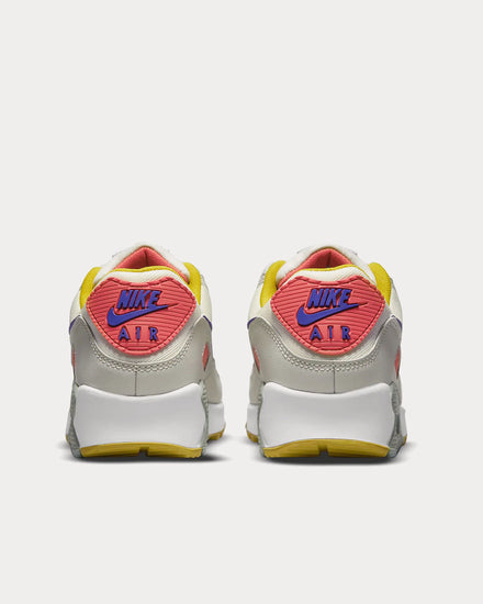 Nike Air Max 90 Summit White / Light Bone / Pistachio Frost / Lapis Low Top Sneakers - 4