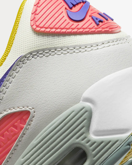 Nike Air Max 90 Summit White / Light Bone / Pistachio Frost / Lapis Low Top Sneakers - 6