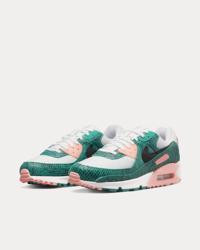 Nike Air Max 90 Washed Teal White Bleached Coral Black Low