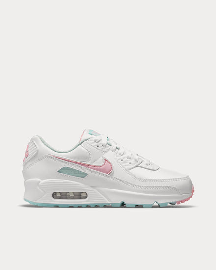 Nike Air Max 90 White / Barely Green / Light Dew / Arctic Punch Low Top Sneakers - 1