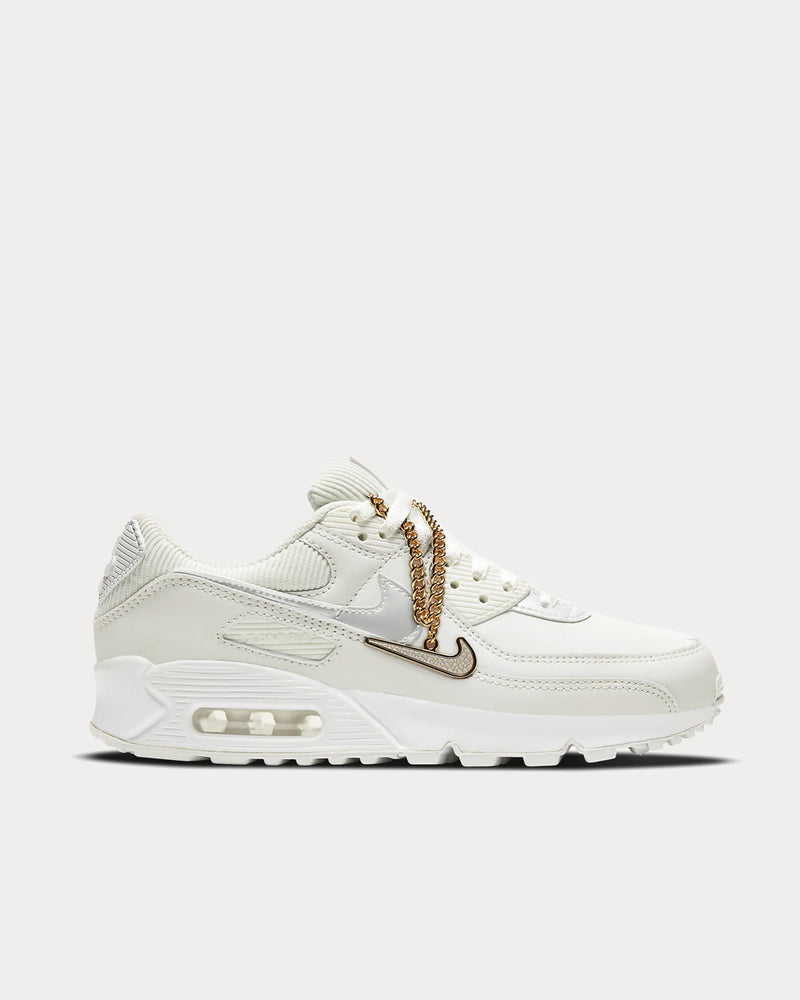 Nike Air Max 90 Summit White Low Top Sneakers - 1