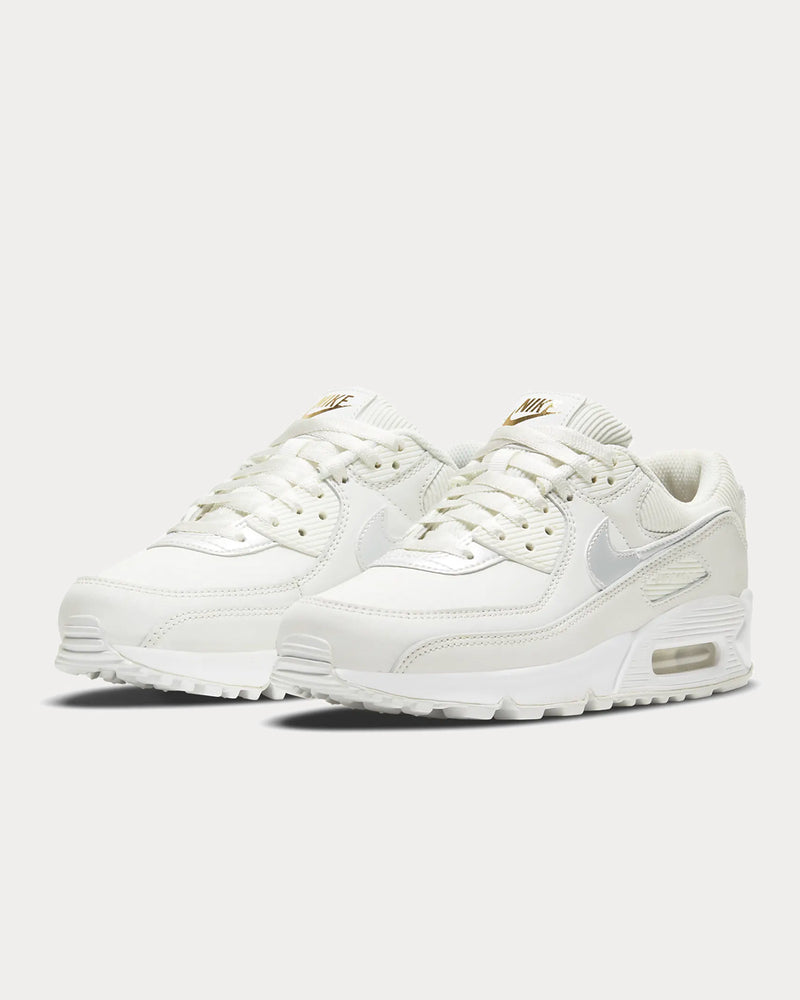 Nike Air Max 90 Summit White Low Top Sneakers - 2