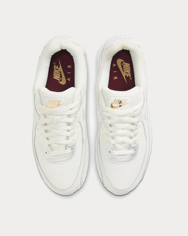 Nike Air Max 90 Summit White Low Top Sneakers - 3