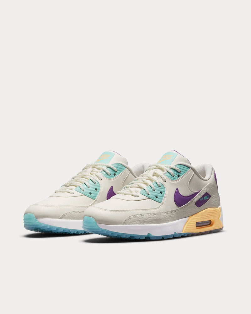 Nike Air Max 90 G NRG Sail / Melon Tint / Tropical Twist / Purple Nebula Low Top Sneakers - 2