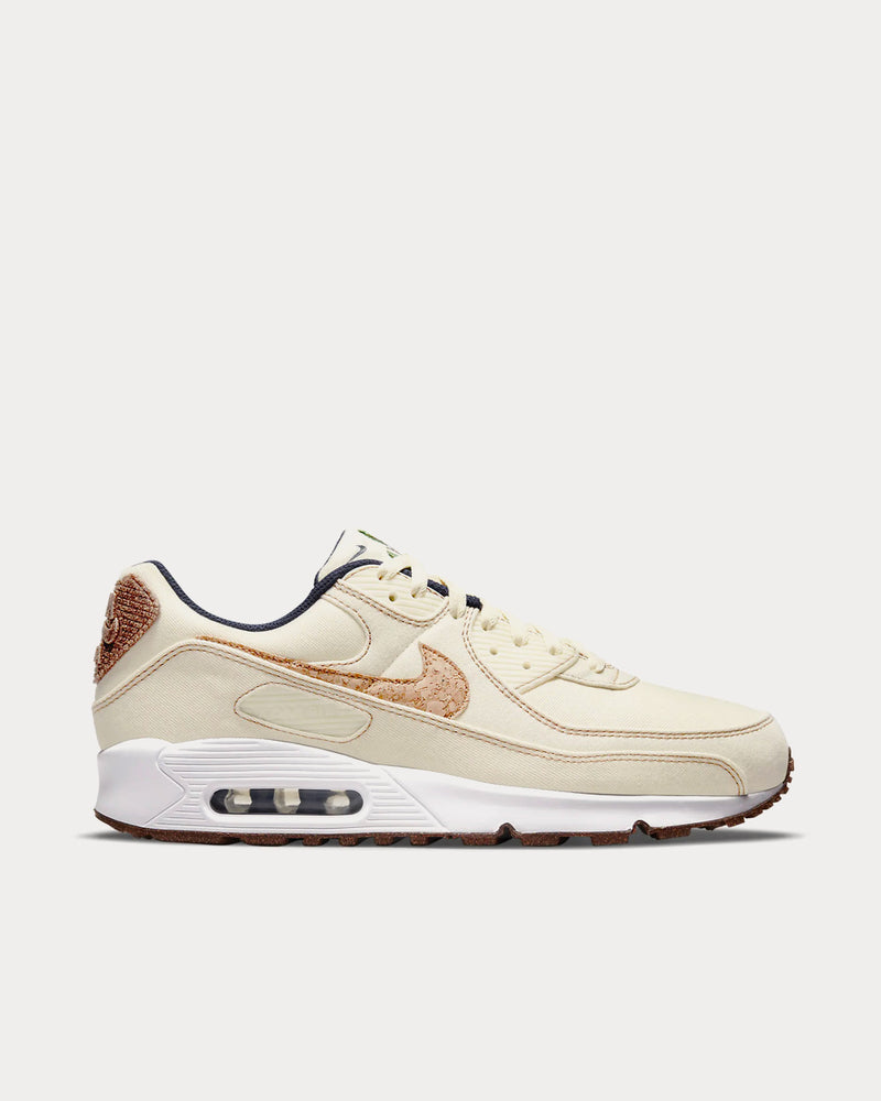 Nike Air Max 90 SE Coconut Milk / Obsidian / White / Wheat Low Top Sneakers - 1