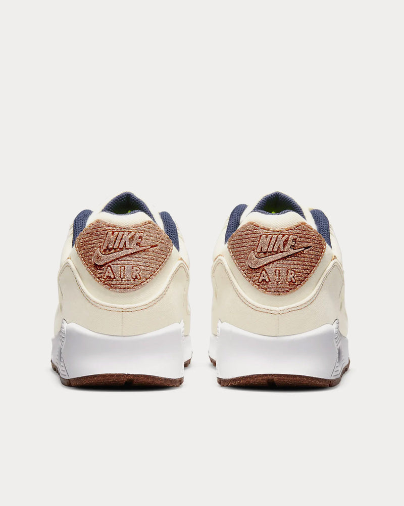 Nike Air Max 90 SE Coconut Milk / Obsidian / White / Wheat Low Top Sneakers - 4