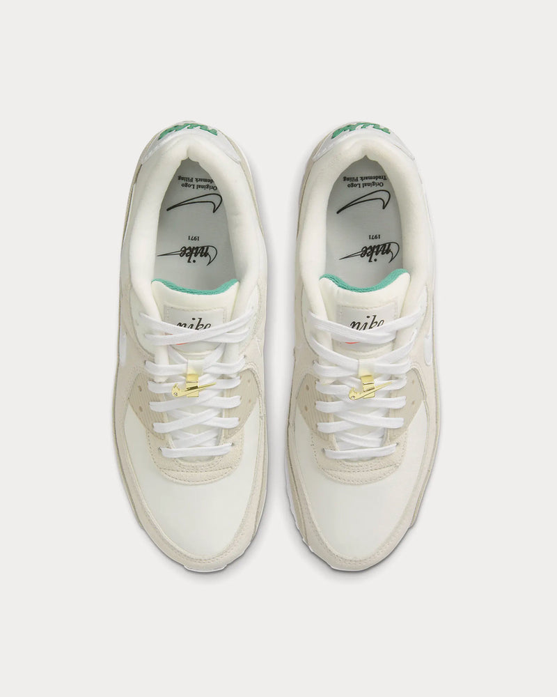 Nike Air Max 90 SE Sail / Cream II / Light Bone / White Low Top Sneakers - 3