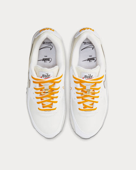 Nike Air Max 90 SE White / University Gold / Sail / Light Bone Low Top Sneakers - 3