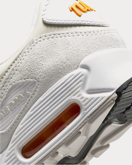 Nike Air Max 90 SE White / University Gold / Sail / Light Bone Low Top Sneakers - 6