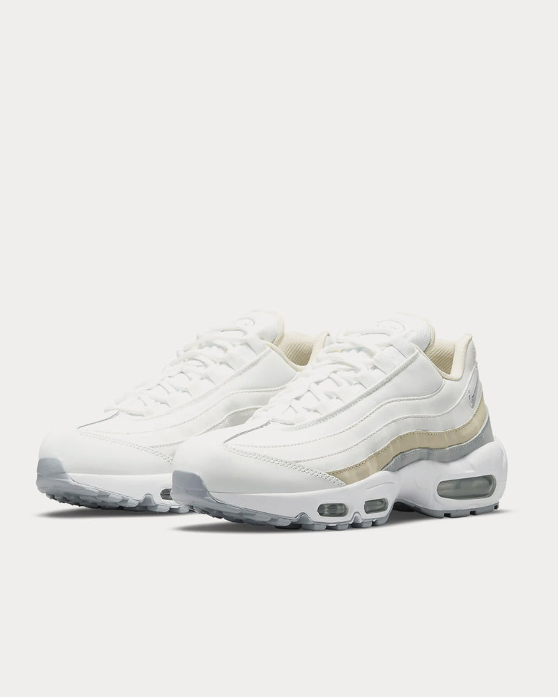 Nike Air Max 95 Summit White / Rattan / White / Wolf Grey Low Top Sneakers - 2