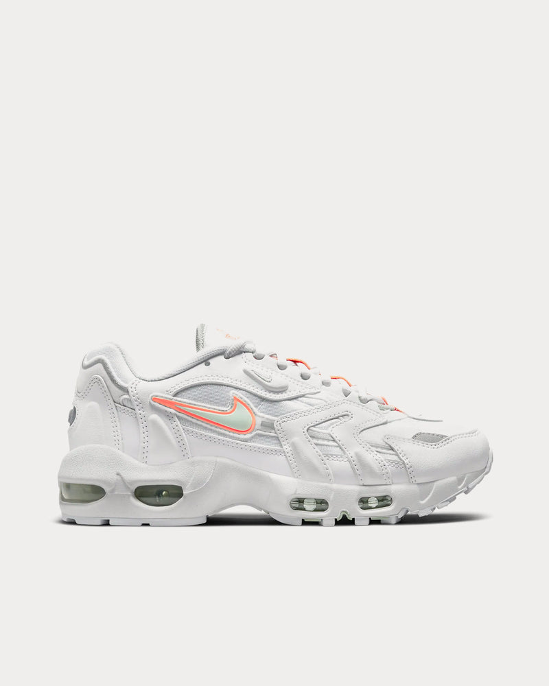 Nike Air Max 96 2 White / Bright Mango / Metallic Silver / Pistachio Frost Low Top Sneakers - 1