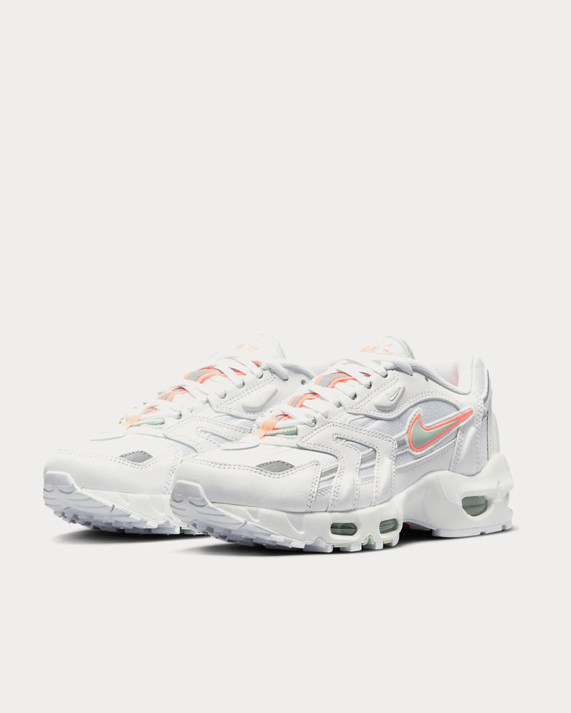 Nike Air Max 96 2 White / Bright Mango / Metallic Silver / Pistachio Frost Low Top Sneakers - 3