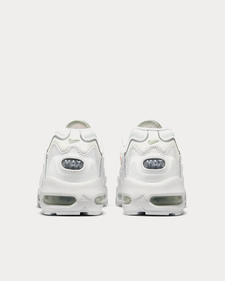 Nike Air Max 96 2 White / Bright Mango / Metallic Silver / Pistachio Frost Low Top Sneakers - 4
