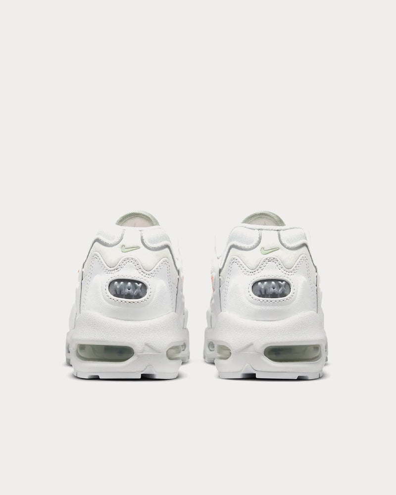 Nike Air Max 96 2 White / Bright Mango / Metallic Silver / Pistachio Frost Low Top Sneakers - 4